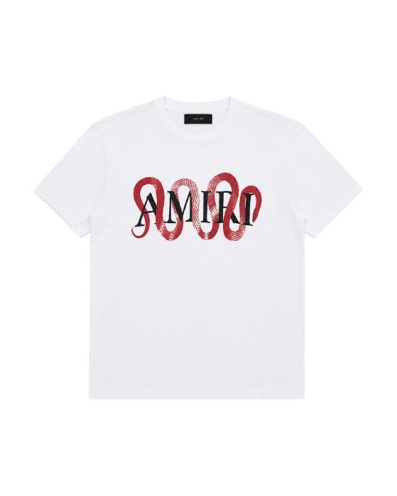 T-Shirt Amiri Snake Blanc