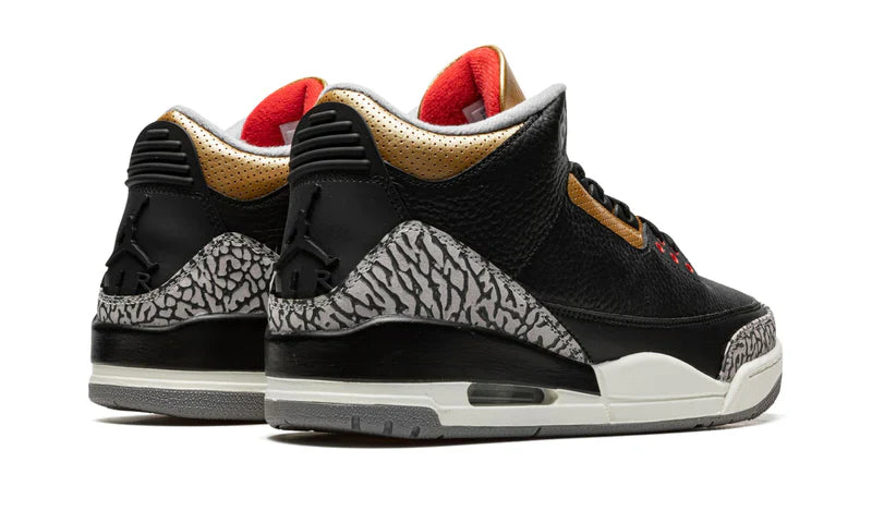 Air Jordan® 3 Retro Black Cement Gold