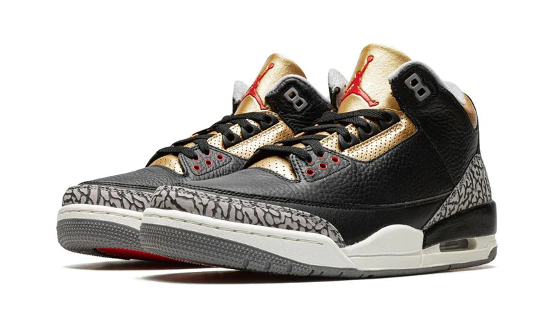 Air Jordan® 3 Retro Black Cement Gold