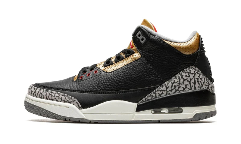 Air Jordan® 3 Retro Black Cement Gold