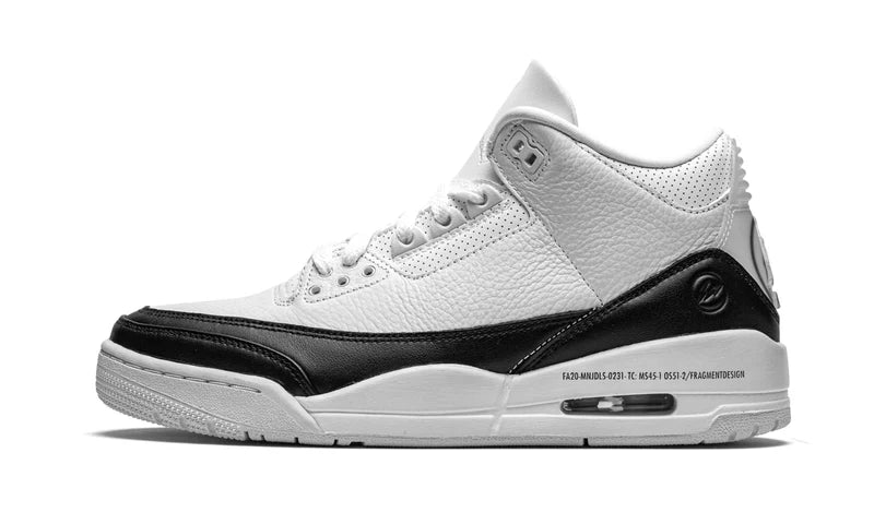 Air Jordan® 3 Retro Fragment White Black