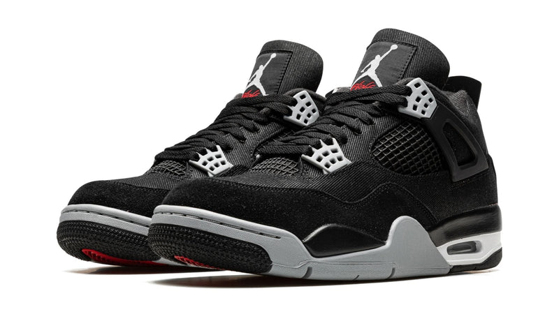 Air Jordan® 4 Black Canvas