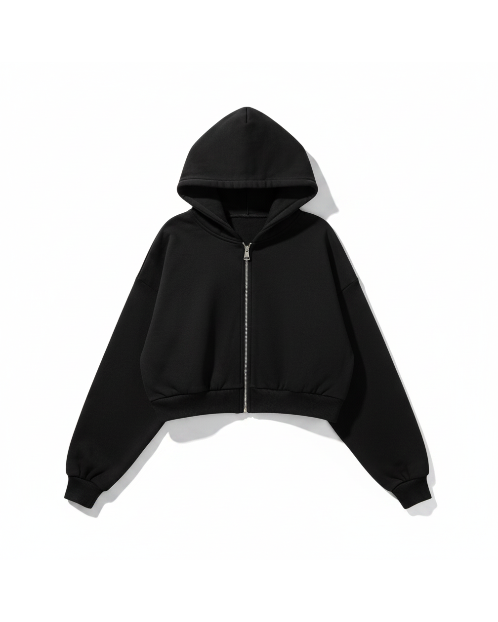 Sweat à capuche zippé court Alo