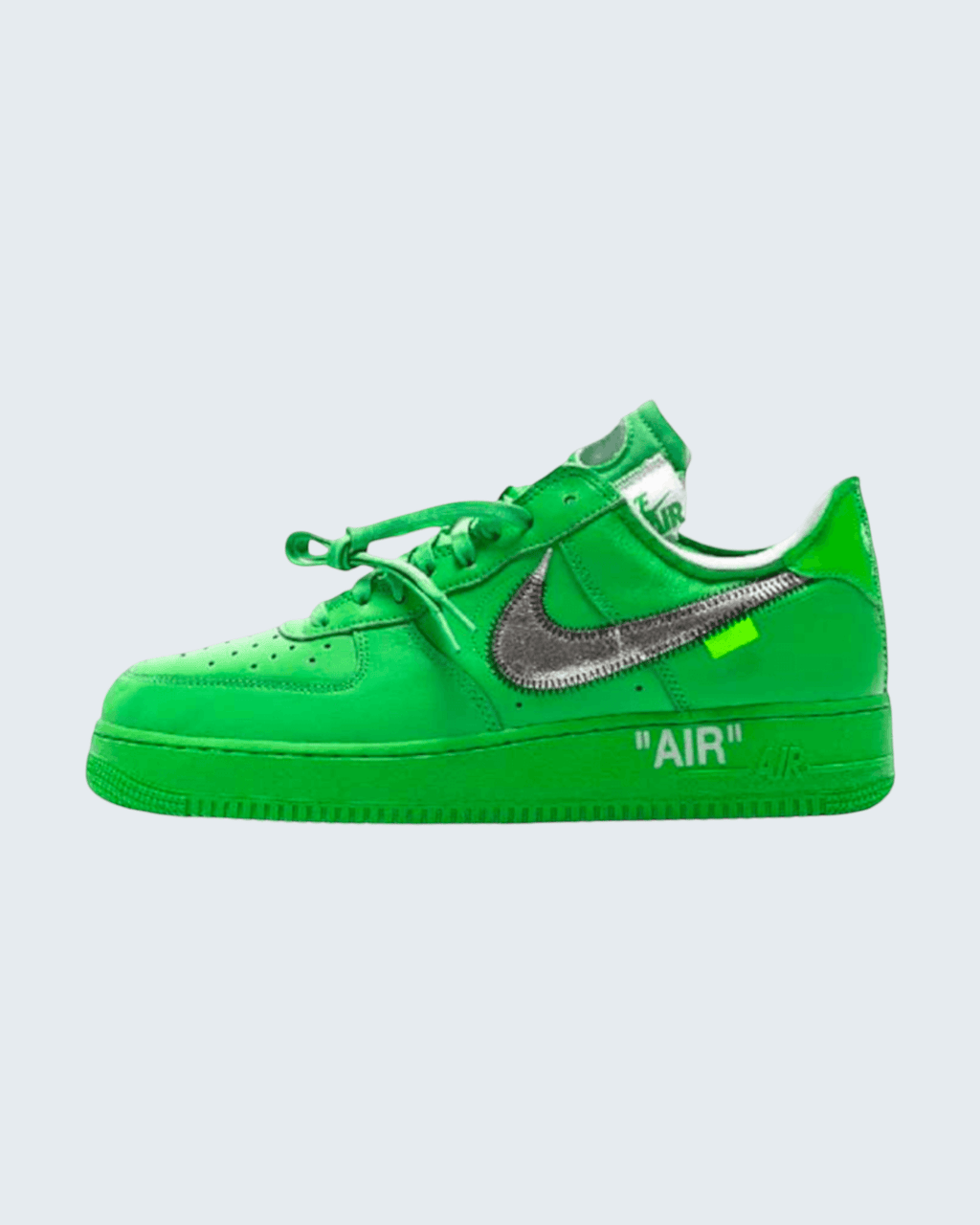 Nike® x Off-White® Air Force One Light Green Spark Plugmarket - plugmarket.fr Sneakers