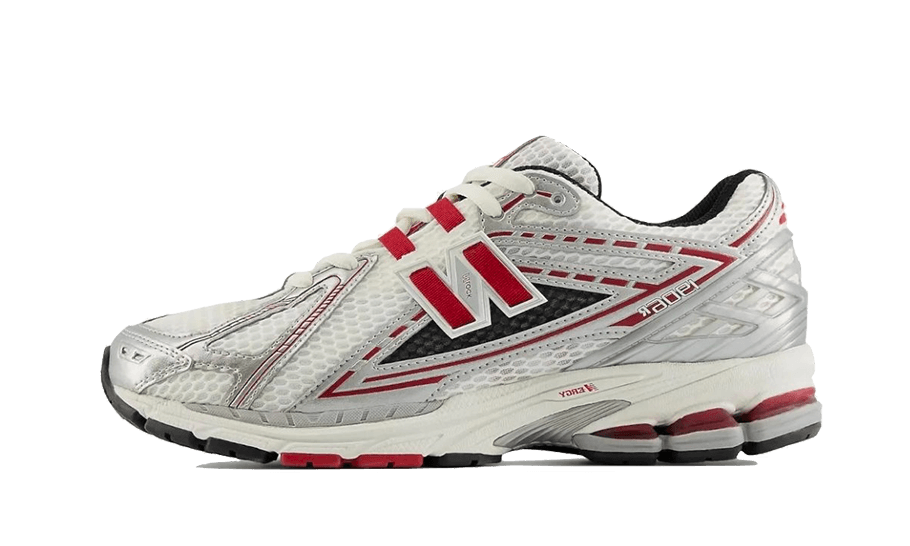 New Balance® 1906r Silver Classic Crimsom