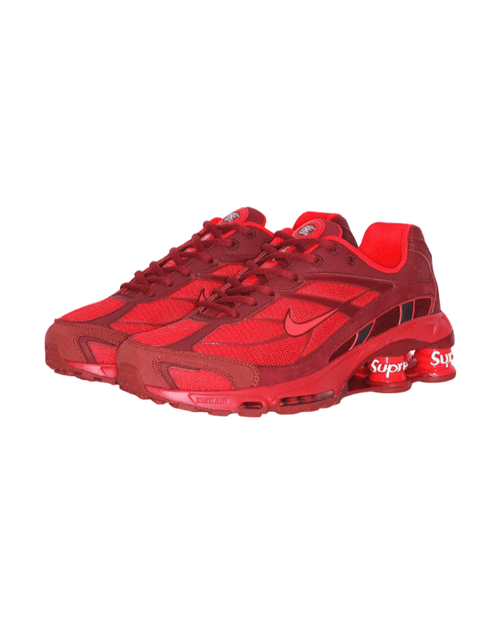 Nike® x Supreme® Shox Ride 2 Red Plugmarket - plugmarket.fr Sneakers