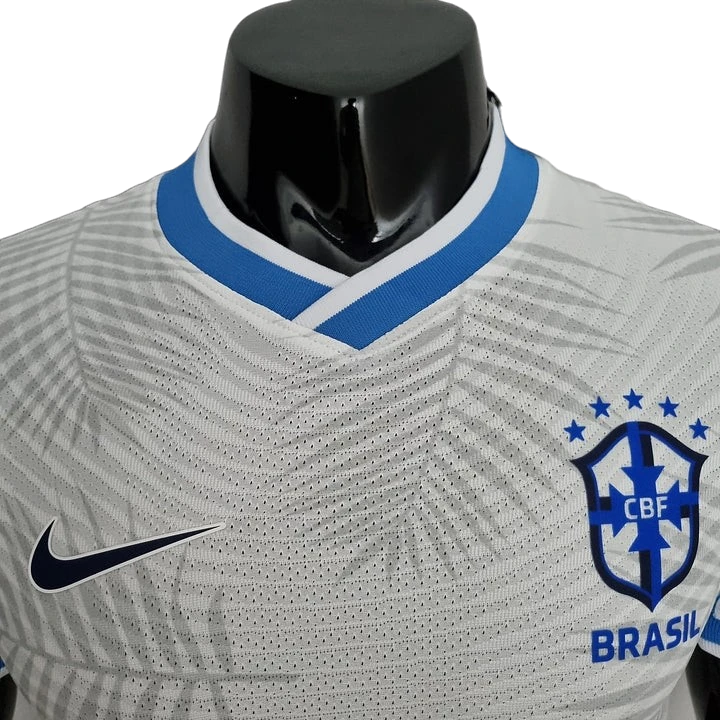 Maillot Concept Brésil Blanc Feuilles