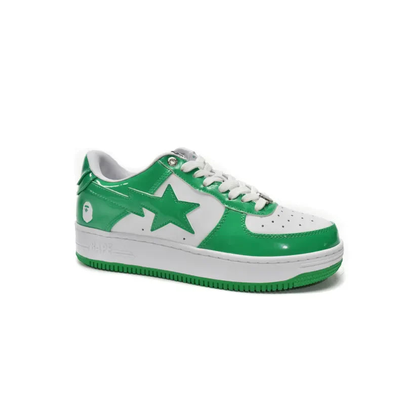 Bape® BapeSta Low White Green