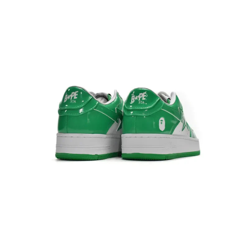 Bape® BapeSta Low White Green