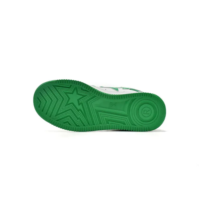 Bape® BapeSta Low White Green